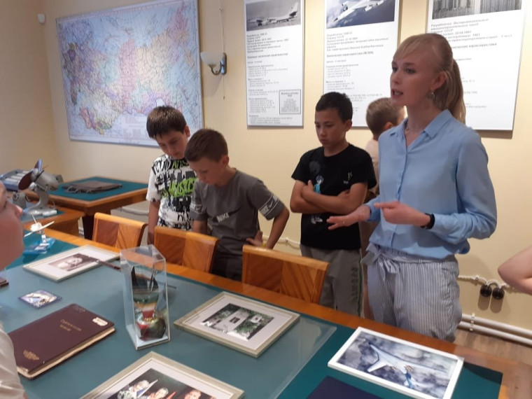 Экскурсия в музей авиаконструктора В. М. Мясищева.